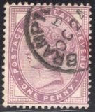 [Queen Victoria - Inscription "POSTAGE AND INLAND REVENUE", type AI1]