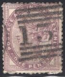 [Queen Victoria - Inscription "POSTAGE AND INLAND REVENUE", type AI1]