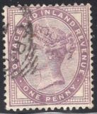 [Queen Victoria - Inscription "POSTAGE AND INLAND REVENUE", type AI1]