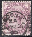 [Queen Victoria - Inscription "POSTAGE AND INLAND REVENUE", type AI1]