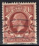 [King George V, 1865-1935 - New Watermark, type CA4]