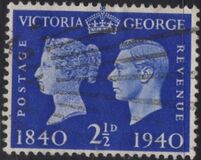 [Queen Victoria and King George VI, тып CZ4]