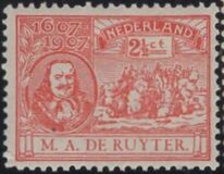 [The 300th Anniversary of the Birth of Admiral Michiel Adriaanszoon De Ruyter, 1607-1676, වර්ගය M2]