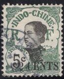 [Annamite Issue Surcharged, type Q3]