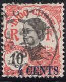 [Annamite Issue Surcharged, type Q4]
