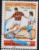 [Mondiali di calcio 1998 - Francia - Secondo l'UPU, il governo dell'Afghanistan dopo il 2001 ha dichiarato che tutti i francobolli con il nome Afghan Post, prodotti durante l'era del dominio talebano, erano non autorizzati e illegali, Scrivi AMF]