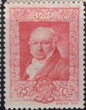 [The 100th Anniversary of the Death of Francisco de Goya, 1746-1828 - Inscription "1746 - CORREOS ESPANA - 1828", Typ CO6]