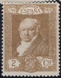 [The 100th Anniversary of the Death of Francisco de Goya, 1746-1828 - Inscription "1746 - CORREOS ESPANA - 1828", Typ CO1]