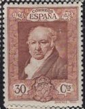 [The 100th Anniversary of the Death of Francisco de Goya, 1746-1828 - Inscription "1746 - CORREOS ESPANA - 1828", Typ CO7]