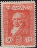 [The 100th Anniversary of the Death of Francisco de Goya, 1746-1828 - Inscription "1746 - CORREOS ESPANA - 1828", Typ CO9]