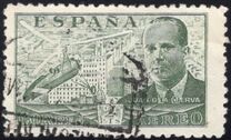 [Airmail - Juan di la Cierva - Different Perforation - Stoneprint from F.N.M.T, type LH12]