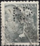 [General Franco - Without Imprint below Value, loại LI27]