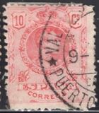 [King Alfonso XIII - Blue Control Numbers on Backside, 類型 BG2]