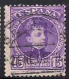 [King Alfonso XIII - Control Number on Backside - New Colors, Tüüp AT12]