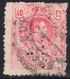 [King Alfonso XIII - Blue Control Numbers on Backside, 類型 BG7]