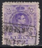 [King Alfonso XIII - Blue Control Numbers on Backside, 類型 BG3]