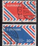 [The 50th Anniversary of 1st Airmail in Surinam, type ADN]