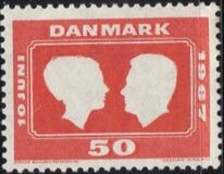 [The Wedding of Princess Margrethe and Count Henrik, type AD]