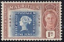 [The 100th Anniversary of Mauritius Stamps, type BD3]