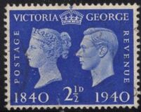 [Queen Victoria and King George VI, тып CZ4]