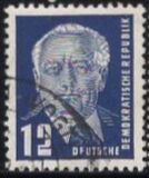 [President Wilhelm Pieck - New Watermark, tegund I3]