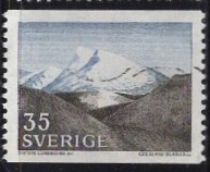 [Mountain Scenery and Uppsala Cathedral, タイプ GS]