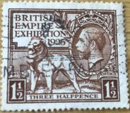 [The Re-opening of the British Exhibition in Wembley - Year 1925 on Stamp, type CE1]