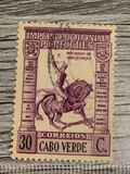 [Previous Issues of 1938 of Angola Overprinted "CABO VERDE", Tipi AB]