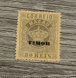[Macau Postage Stamps Overprinted "TIMOR", type A6]