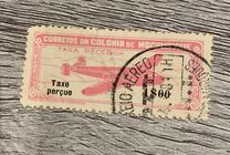 [Airmail - Overprinted "TAXE PERCUE", type BG1]