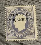 [Mozambique Postage Stamps Overprinted "COMPE DE MOCAMBIQUE", type A7]