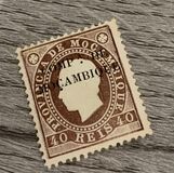 [Mozambique Postage Stamps Overprinted "COMPE DE MOCAMBIQUE", type A4]