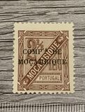 [Mozambique Newspaper Stamp Overprinted - "COMPA DE - MOCAMBIQUE", 类型 B]