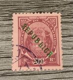 [Issues of 1895 & 1907 Overprinted "REPUBLICA", type J11]