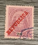 [Issues of 1895 & 1907 Overprinted "REPUBLICA", type I11]