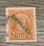 [Issues of 1895 & 1907 Overprinted "REPUBLICA", type J9]