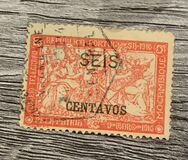 [War Tax Stamp of 1918 Surcharged in Green, प्रकार AB]