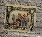 [Dromedary Camels - Not Issued Stamps Overprinted "REPUBLICA", type H]