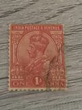[King George V, 1865-1936 - Inscription "INDIA POSTAGE", סוג XAX]