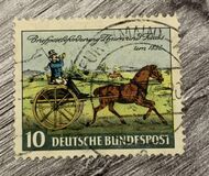 [The 100th Anniversary of the First Stamp From Thurn & Taxis, 유형 AE]