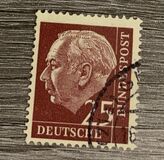 [Freimarken: Bundespräsident Theodor Heuss, Typ AV14]