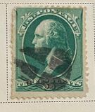 [George Washington - White Wove Paper, type AH1]