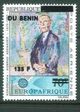 [Various Dahomey Stamps Overprinted, type YBA40]
