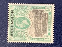[Stamps of St. Helena of 1912 Overprinted "ASCENSION", type A]