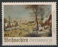 [Christmas - Winter Landscape with Bird Trap, 유형 DUJ]