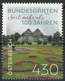 [The 100th Anniversary of the Austrian Federal Gardens, type DVE]