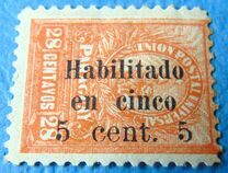 [Previous Issued Stamps Surcharged, tegund AU]