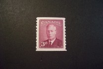 [King George VI - Inscription: "POSTES POSTAGE", typ EL]
