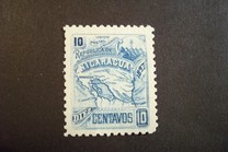 [Map of Nicaragua - Without Watermark, type M21]