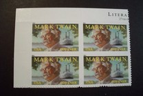 [Mark Twain, 1835-1910 - Self-Adhesive (44 cents), タイプ FVQ]